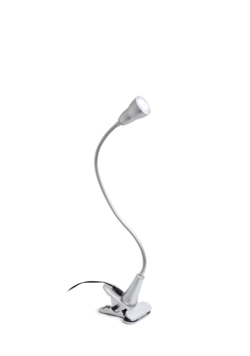 Gooseneck Black Clip Desk Lamp 