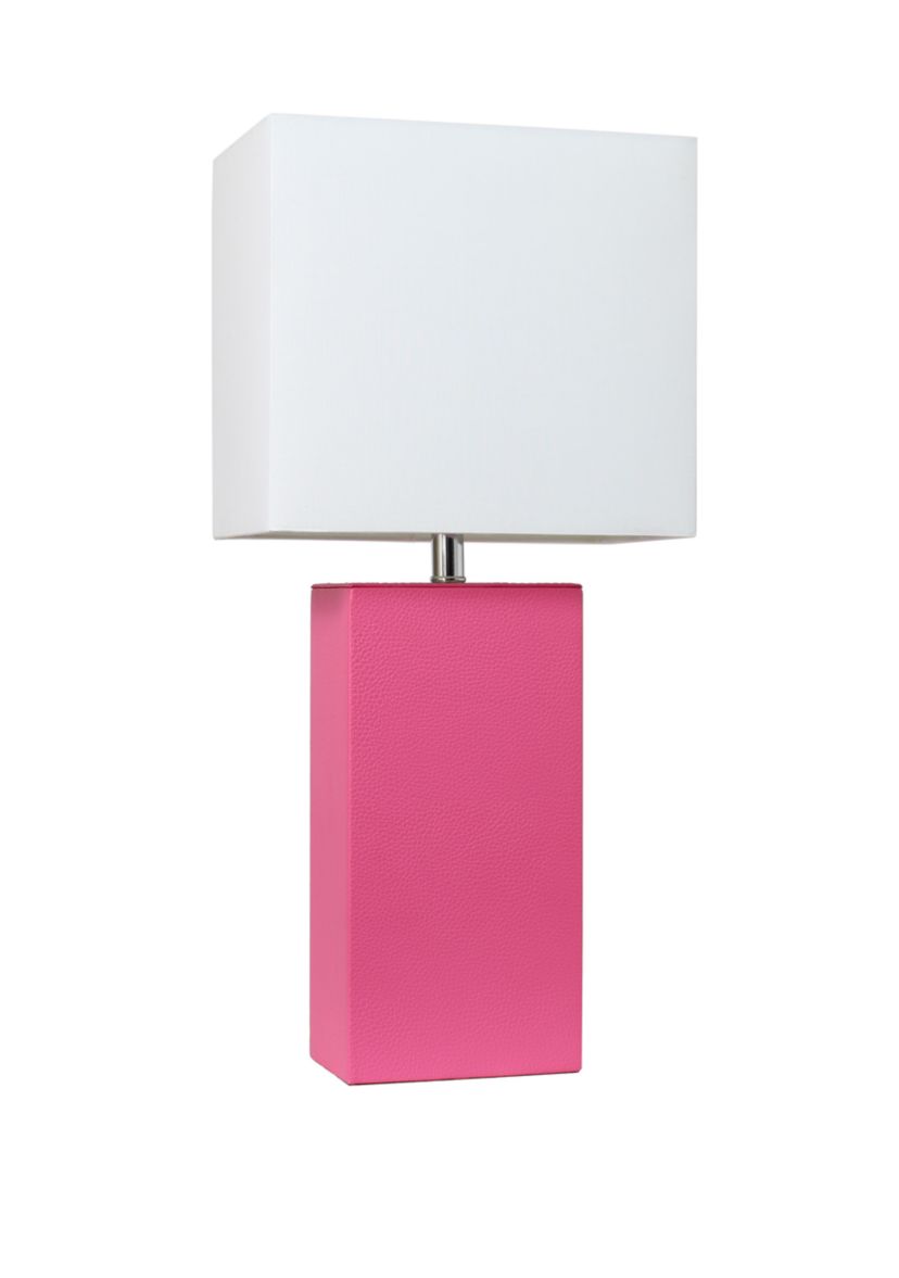Modern Leather Table Lamp