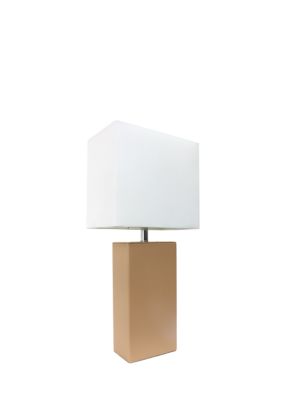 Modern Leather Table Lamp