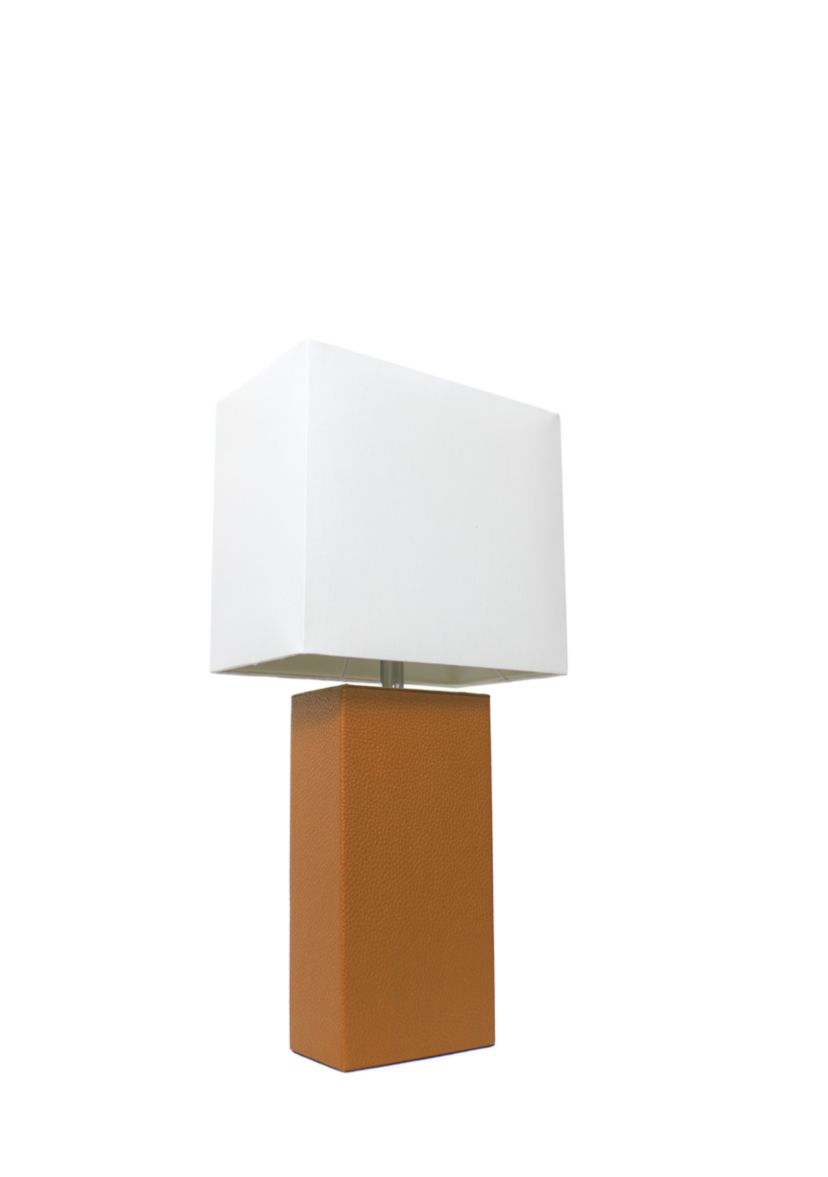 Modern Leather Table Lamp