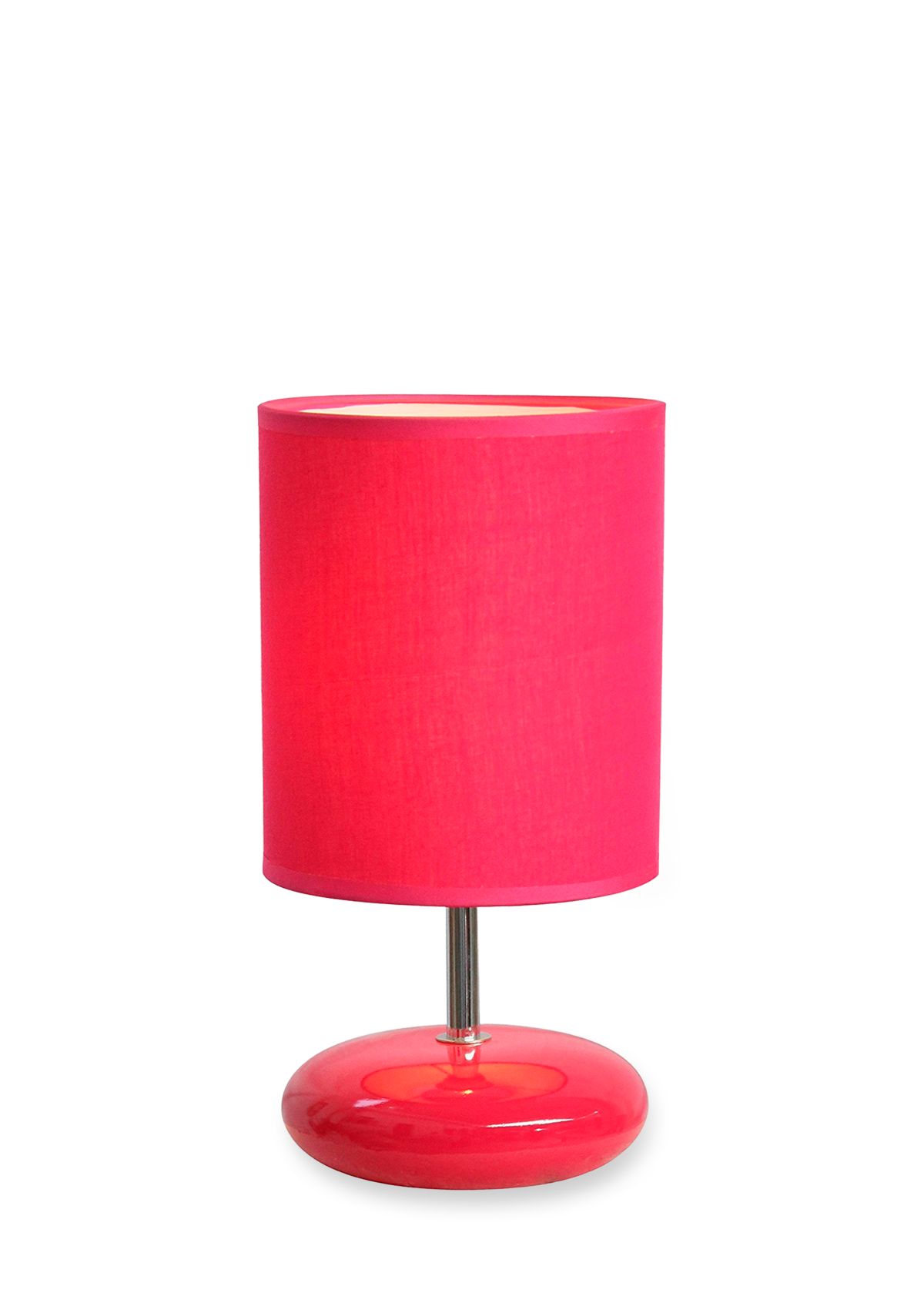 Small Stone-Look Bedside Table Lamp