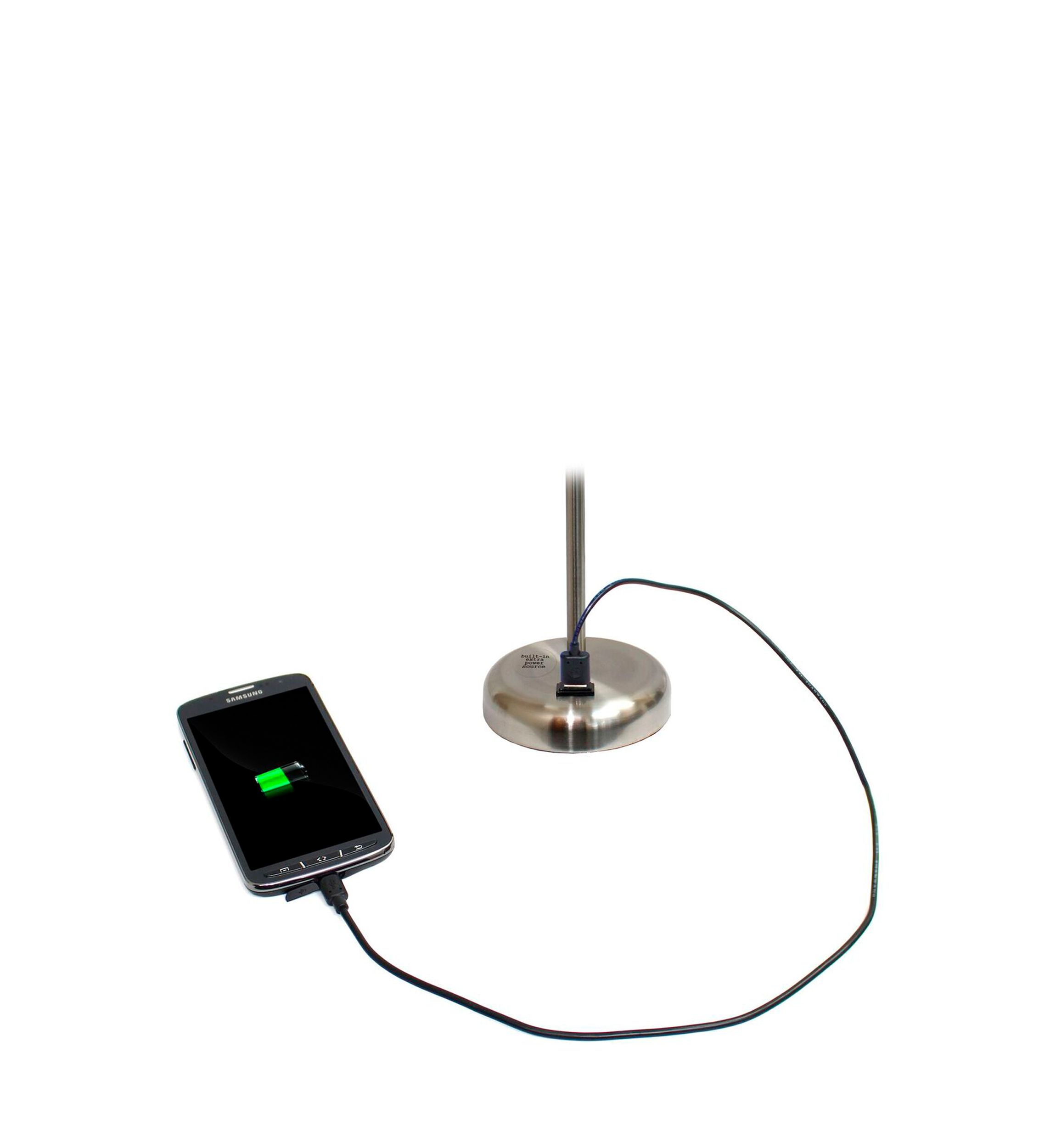 Stick Lamp with Charging Outlet