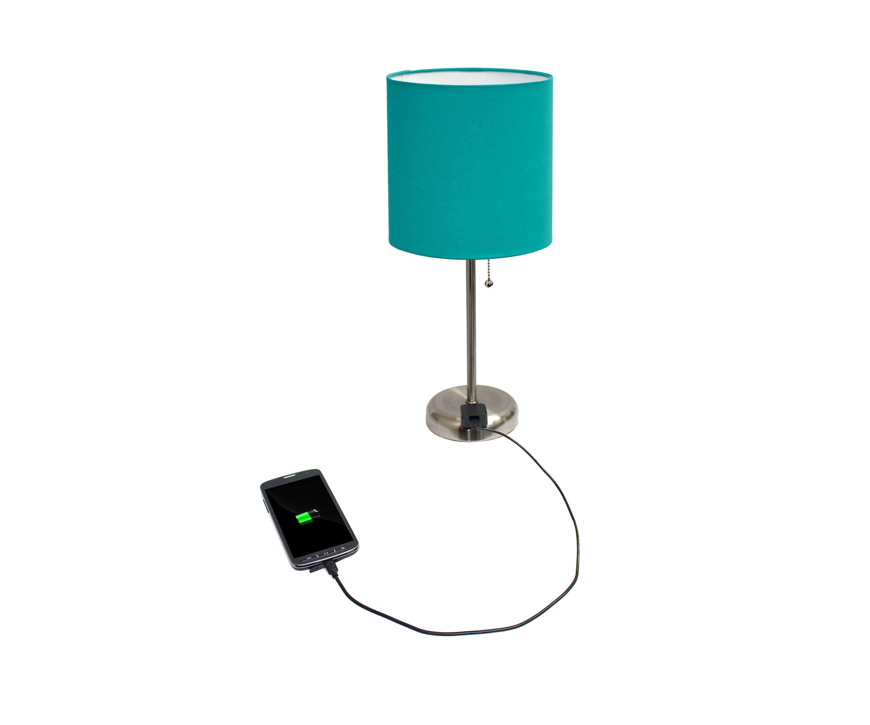 Stick Lamp With Charging Outlet