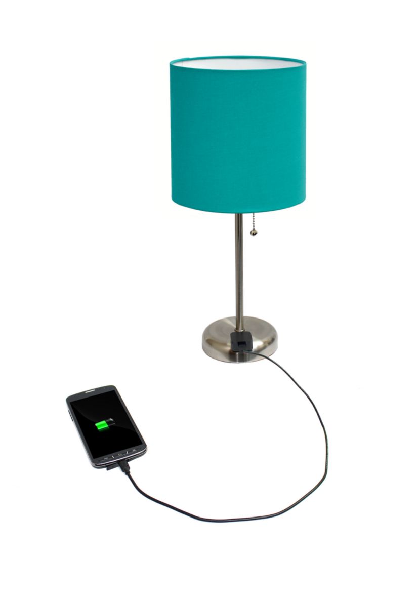 Stick Lamp With Charging Outlet