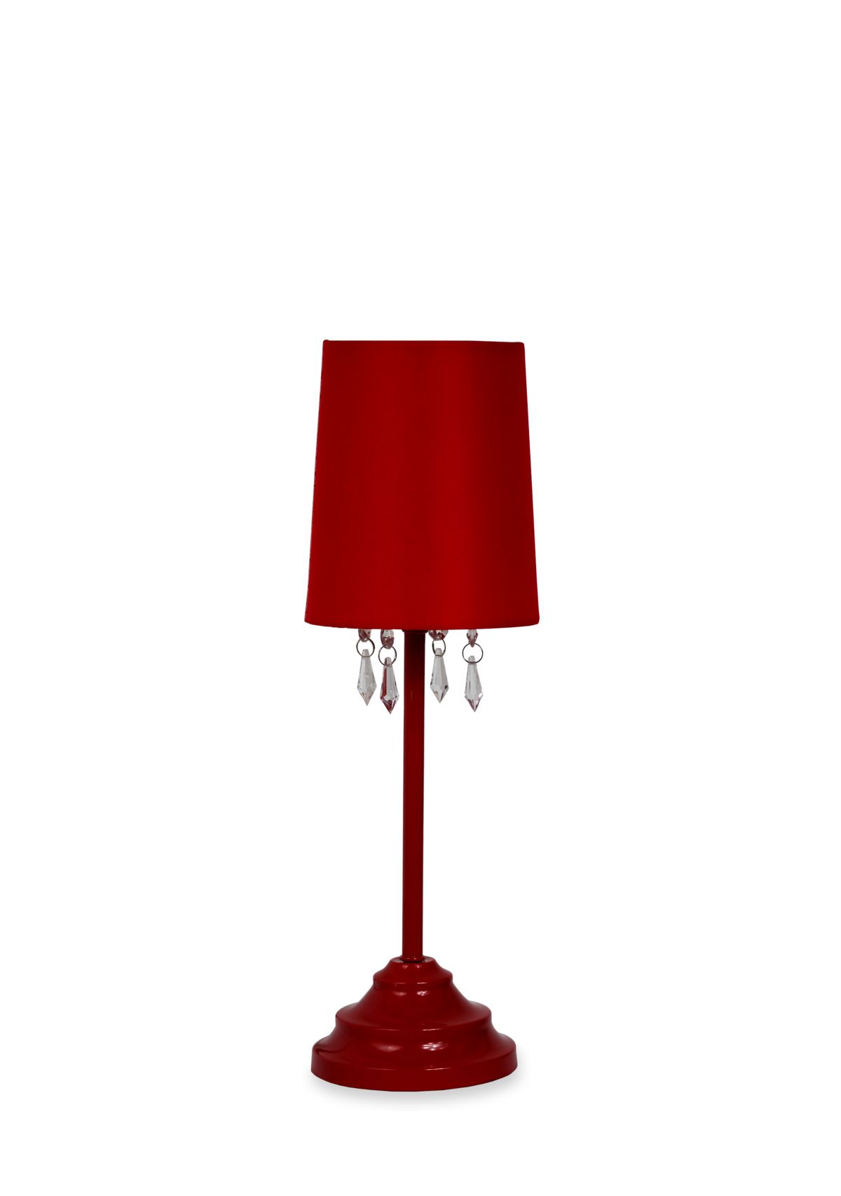 Table Lamp With Hanging Acrylic Beads