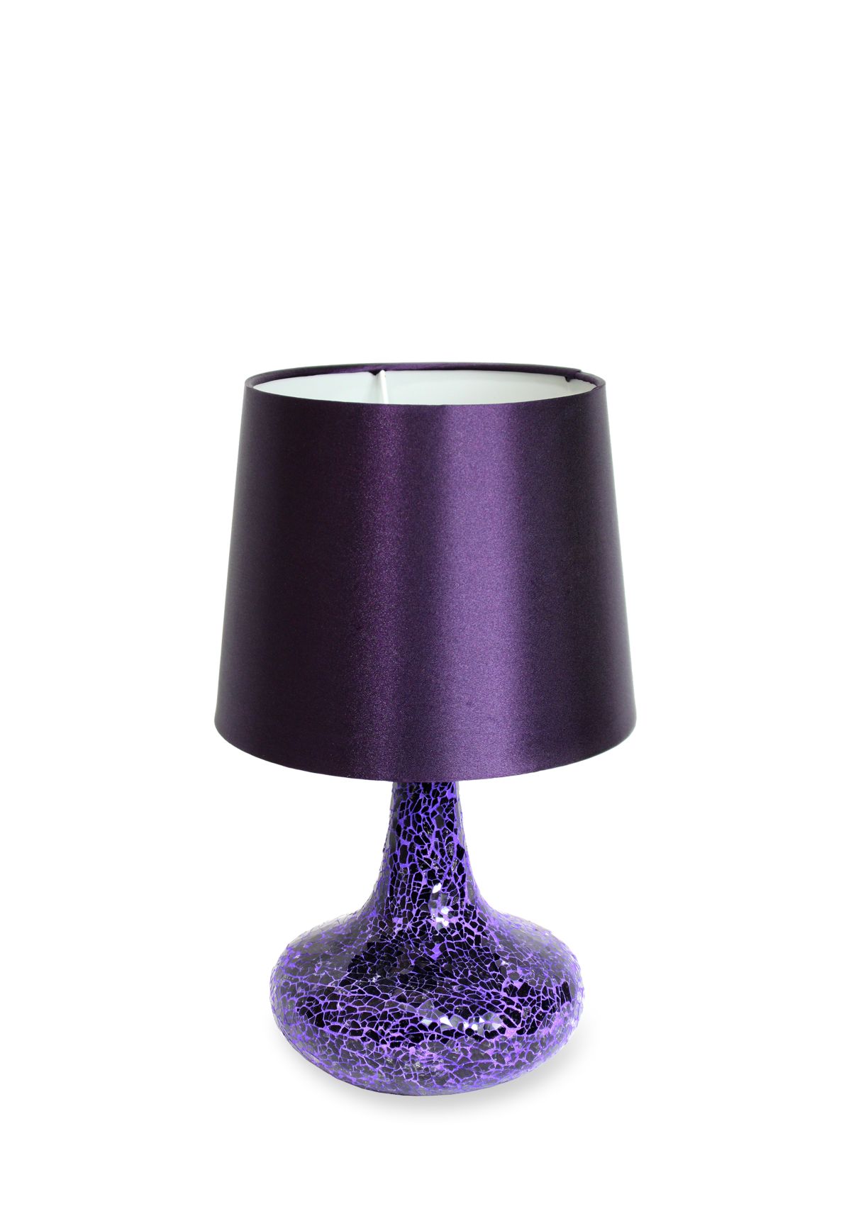 Mosaic Tiled Glass Genie Table Lamp