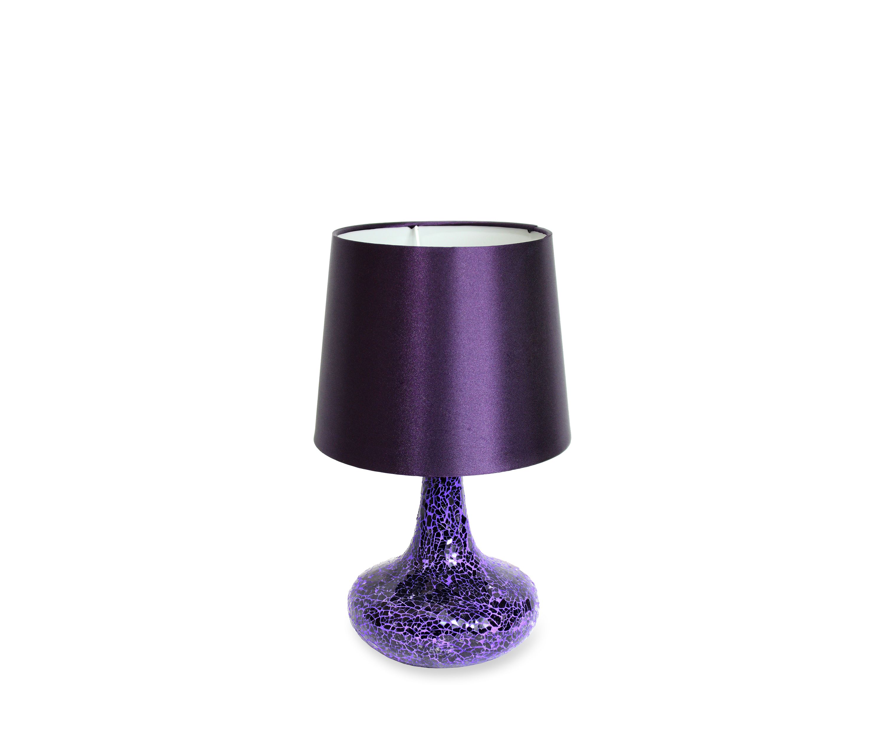 Mosaic Tiled Glass Genie Table Lamp