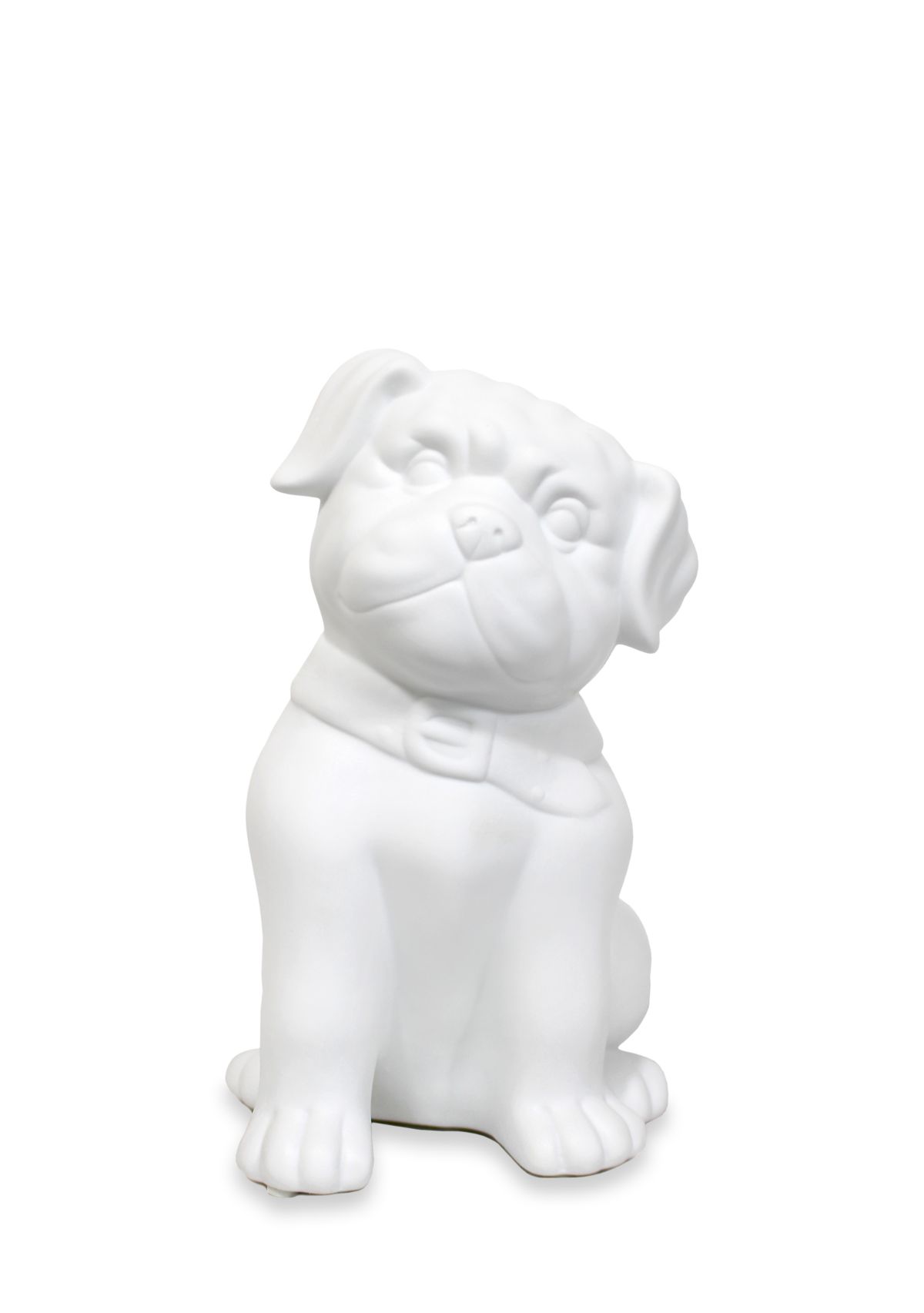 Porcelain Puppy Dog Shaped Table Lamp