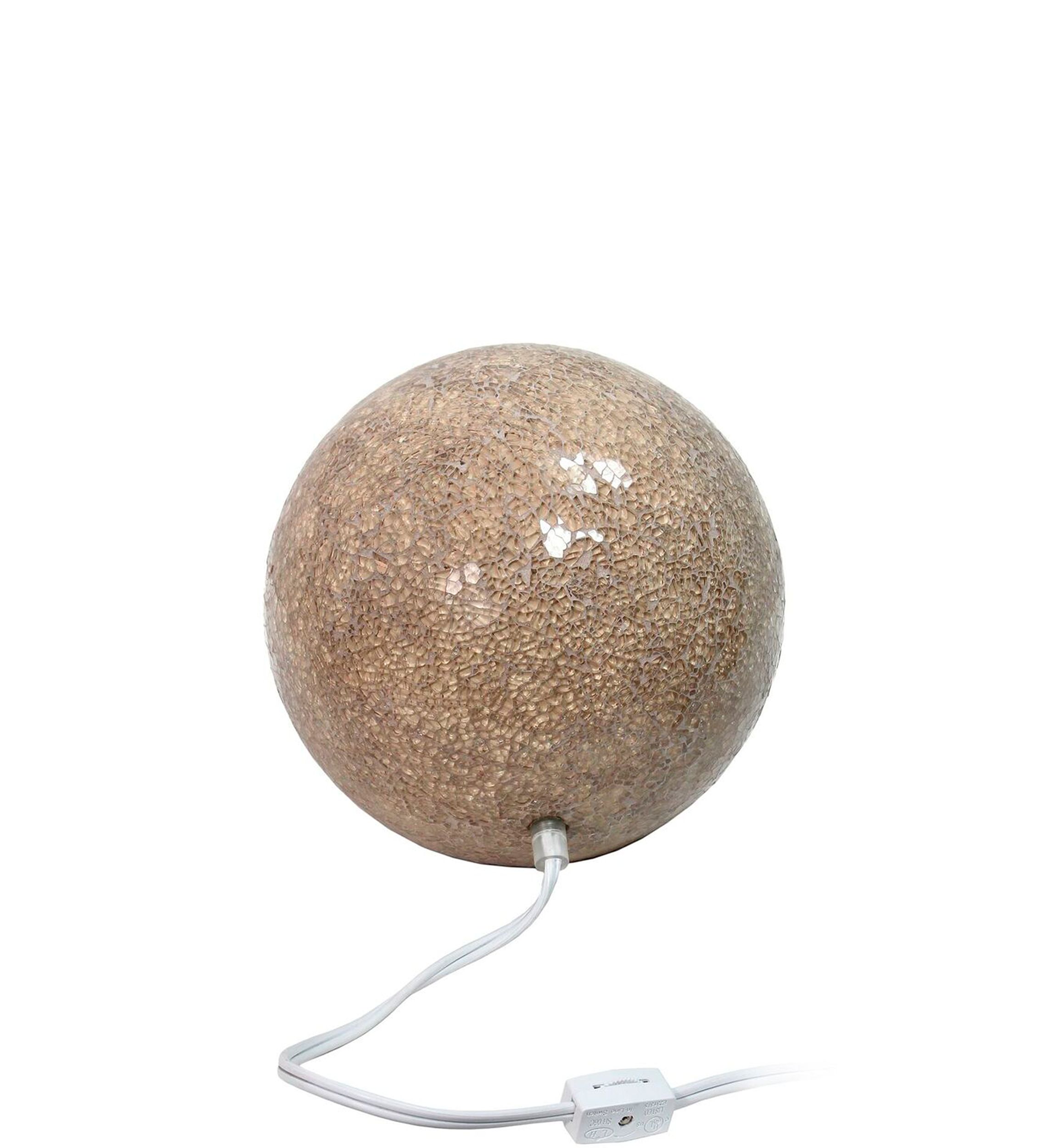 Stone Ball Table Lamp 