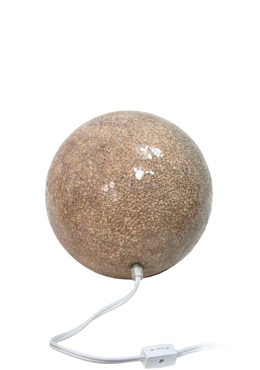 Stone Ball Table Lamp 