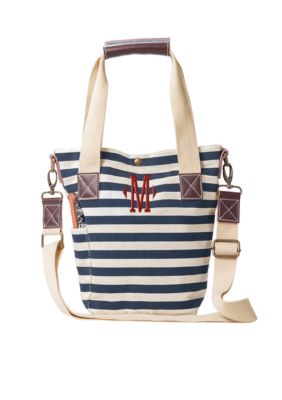 cathys concepts personalized nautical wine tote w wine opene