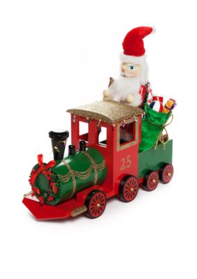 Home Accents® Santa Stop Here Santa On Train Decor | belk