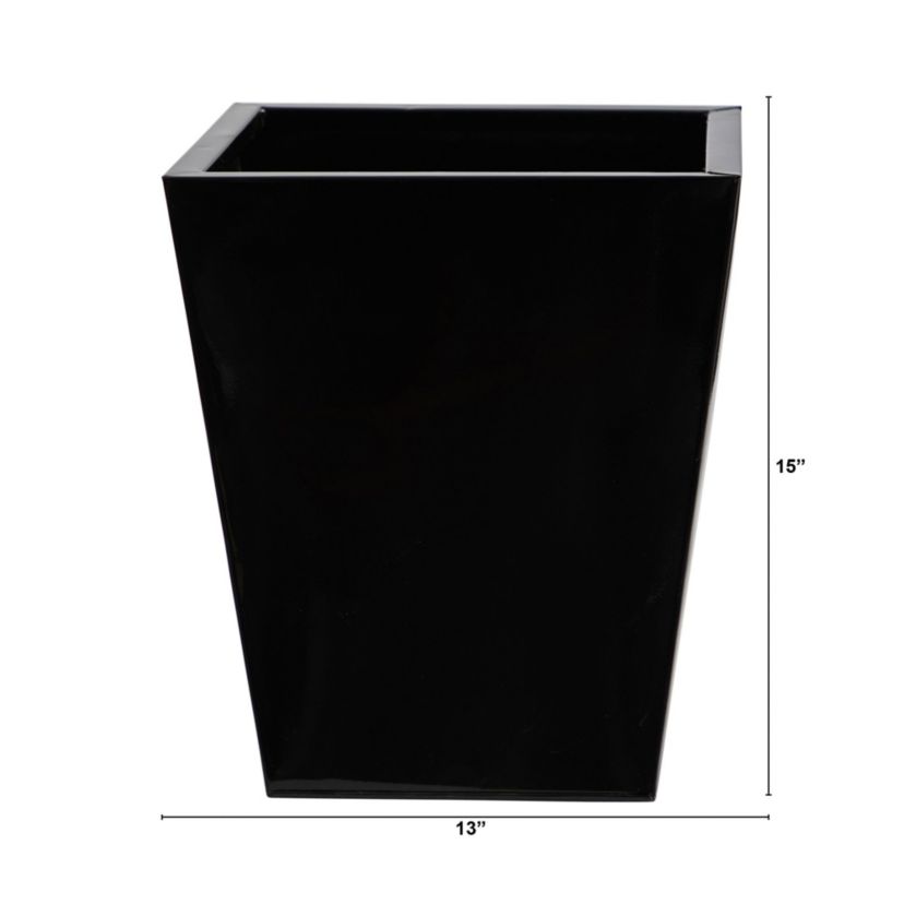 15-Inch Classic Square Metal Planter