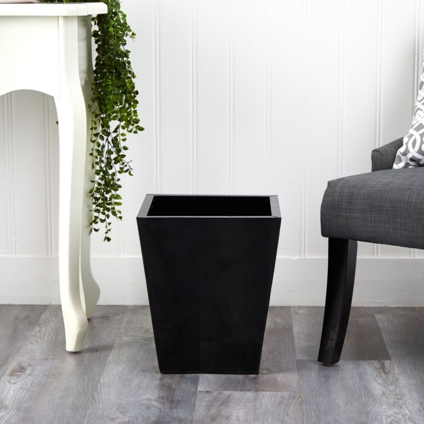 15-Inch Classic Square Metal Planter
