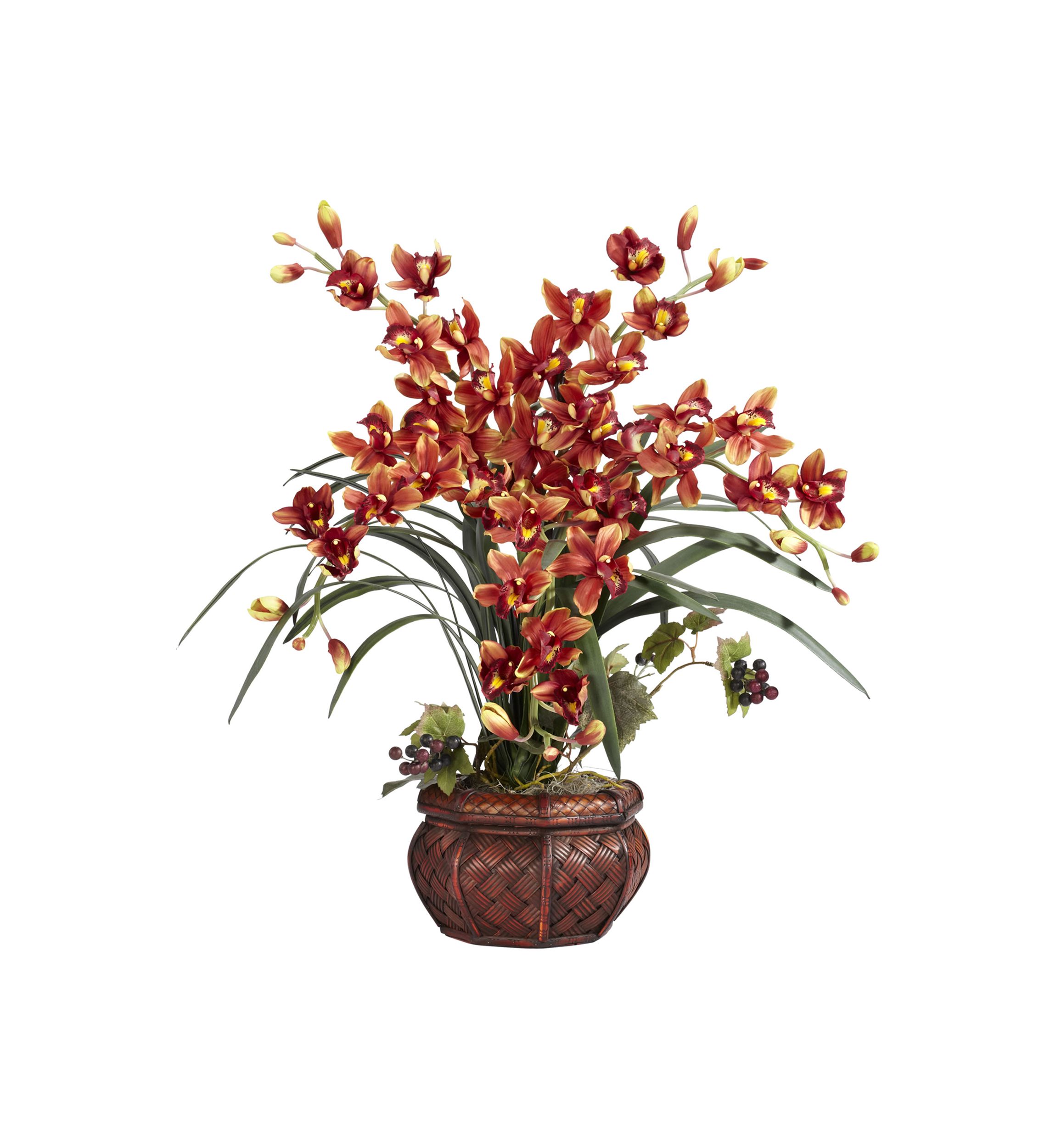  Large Cymbidium with Vase Arrangement 