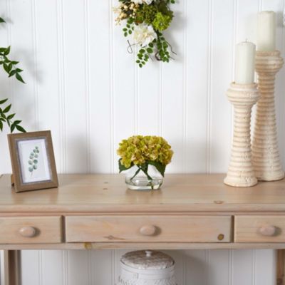 Blooming Hydrangea with Vase