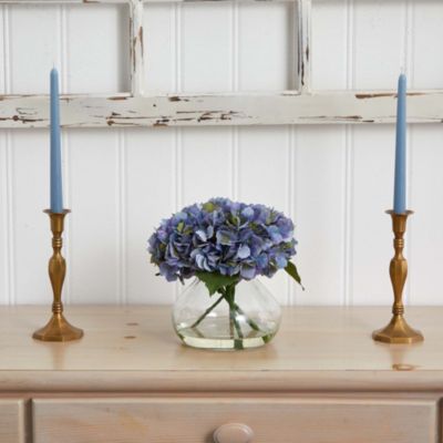 Large Blooming Hydrangea with Vase