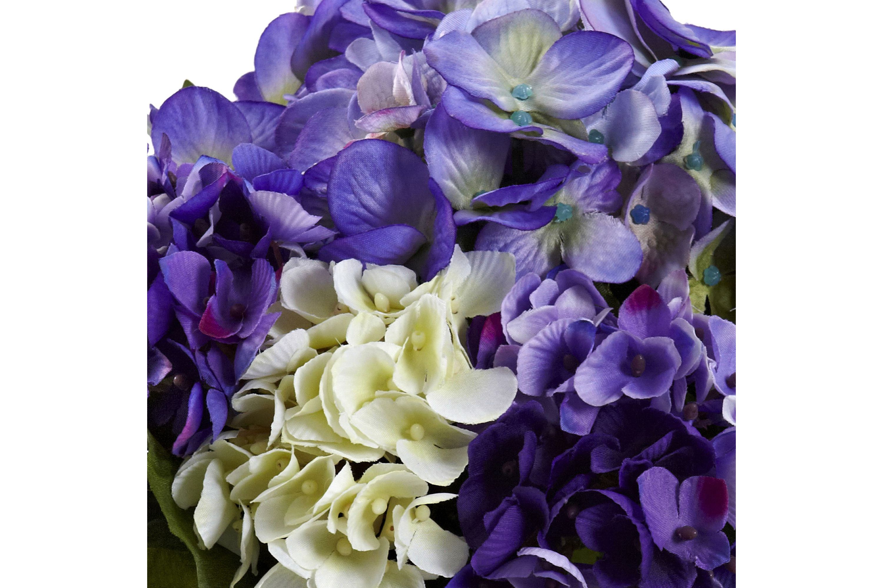 Mixed Hydrangea with Vase