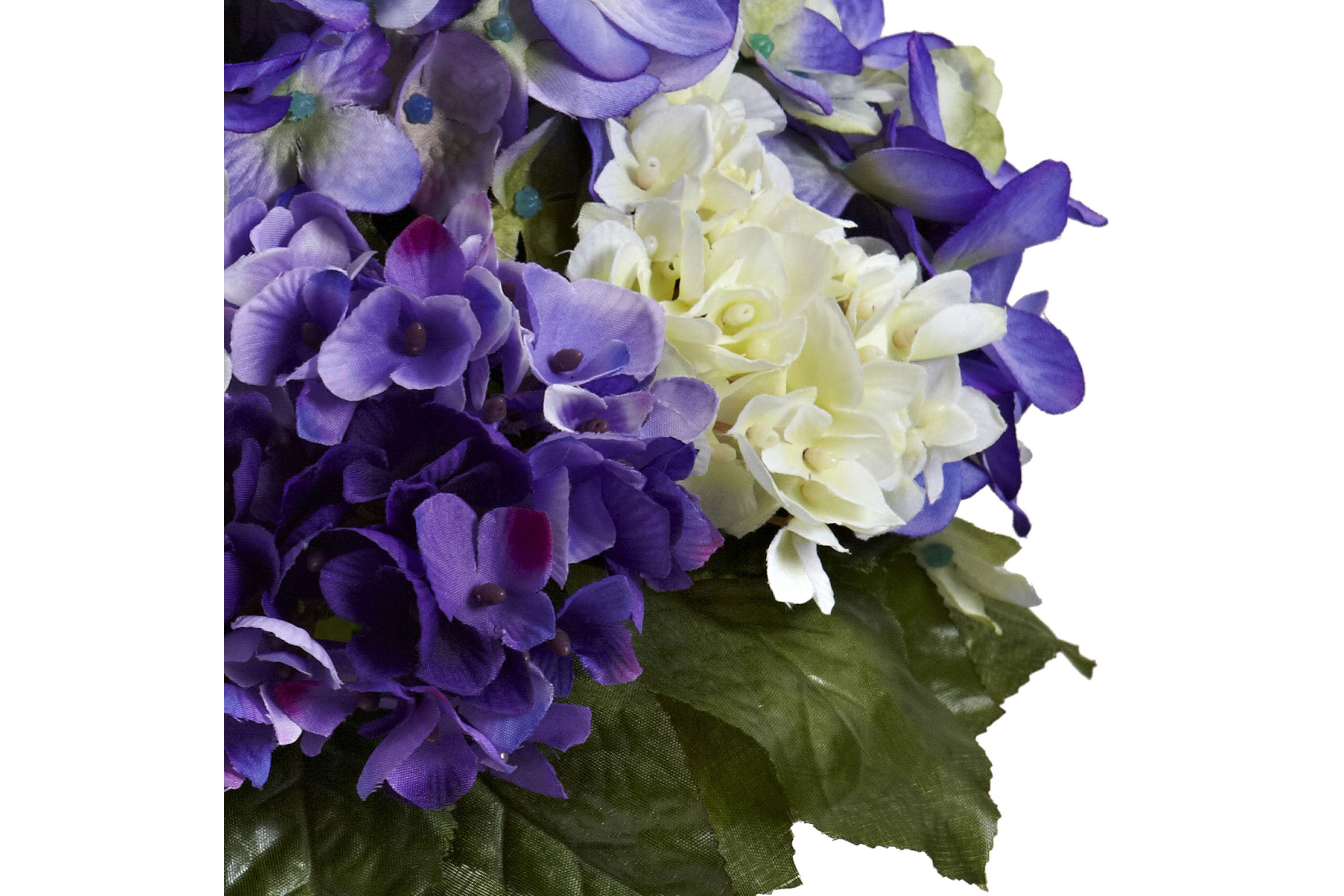 Mixed Hydrangea with Vase