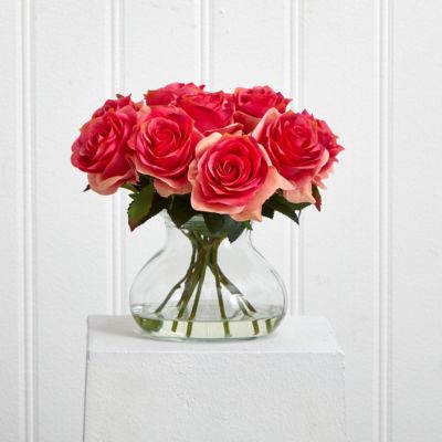 Rose Arrangement with Vase