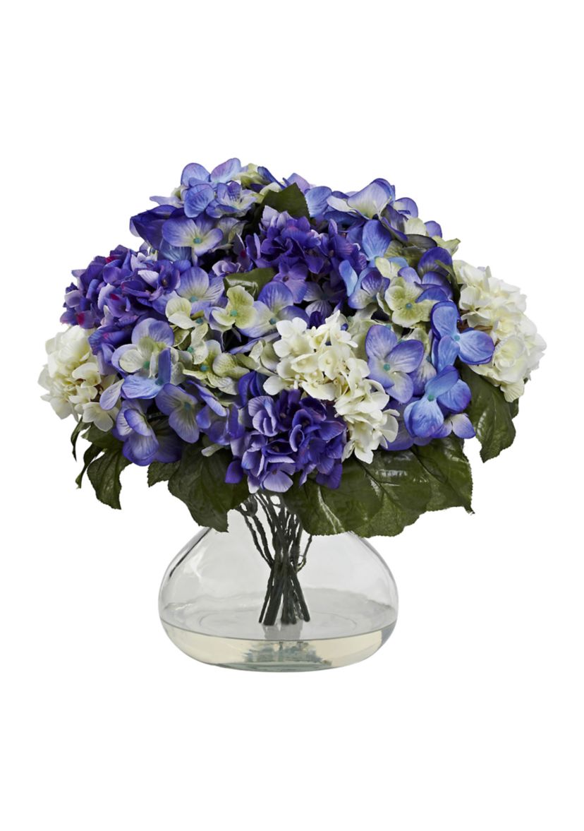 Hydrangea with Large Vase