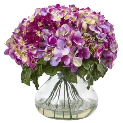 Hydrangea with Large Vase