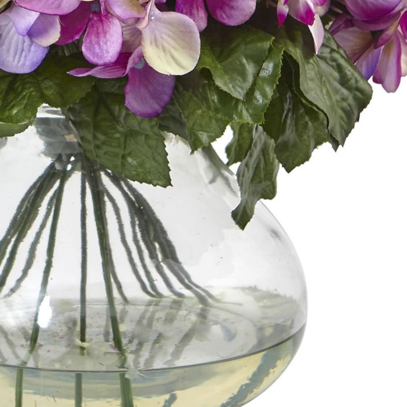 Hydrangea with Large Vase