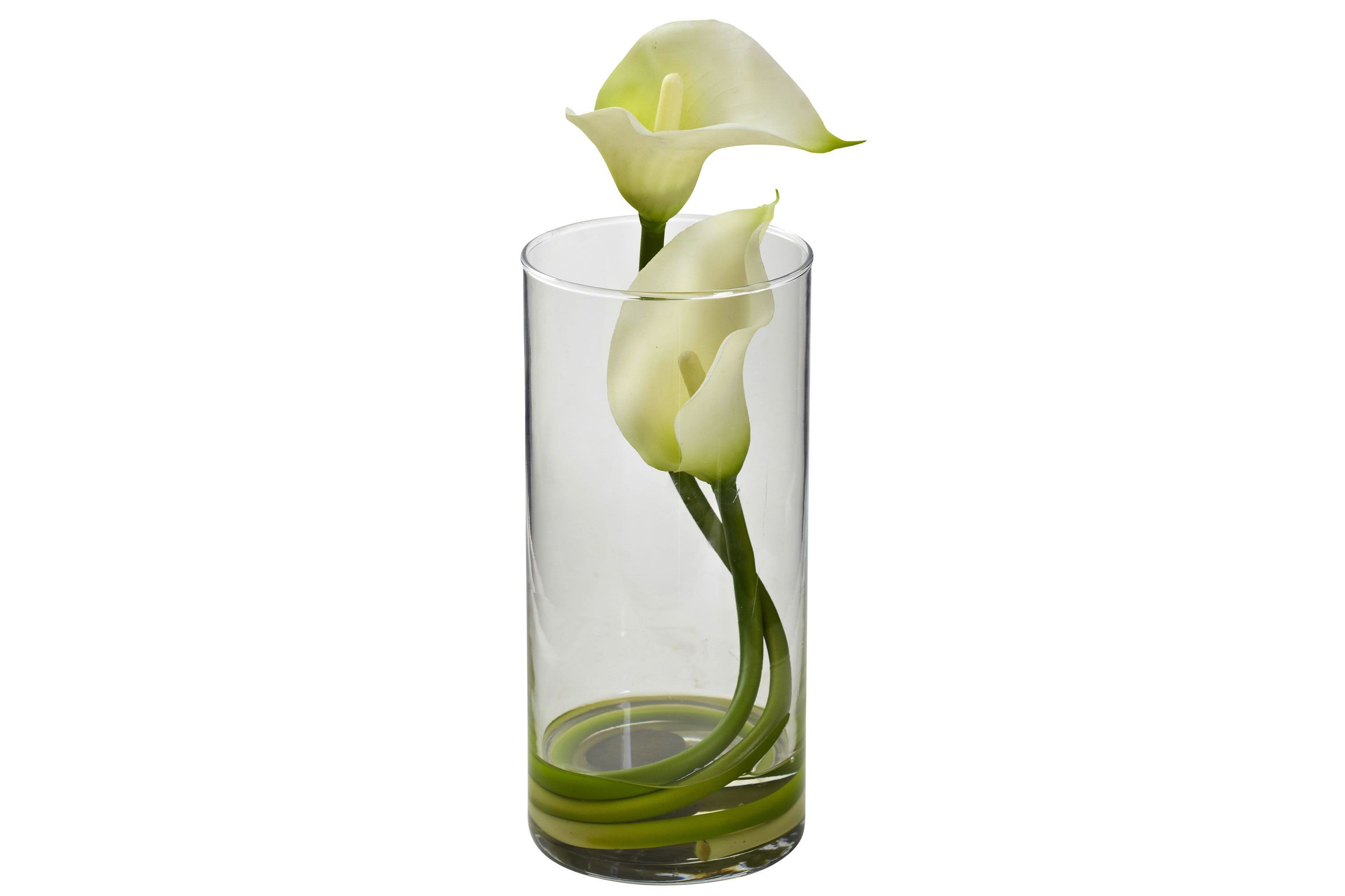 Double Calla Lily with Cylinder (Set of 2)