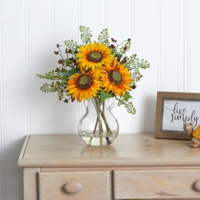 Sunflower Artificial Arrangement in Vase