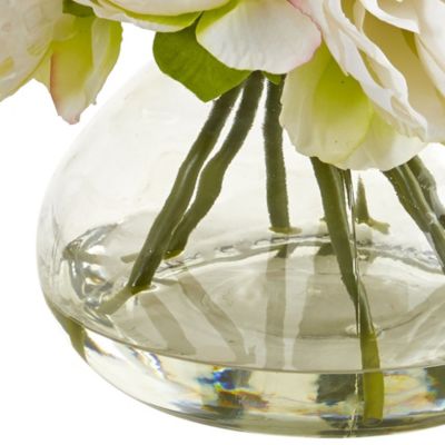 Peony Artificial Arrangement in Vase