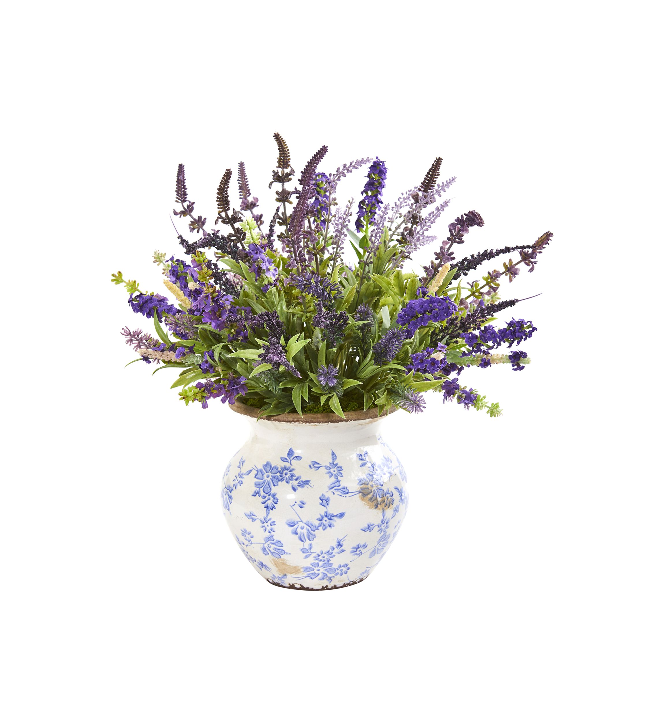 Lavender Arrangement in Floral Vase
