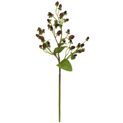 17-Inch Italian Coffee Bean Artificial Flower (Set of 8)