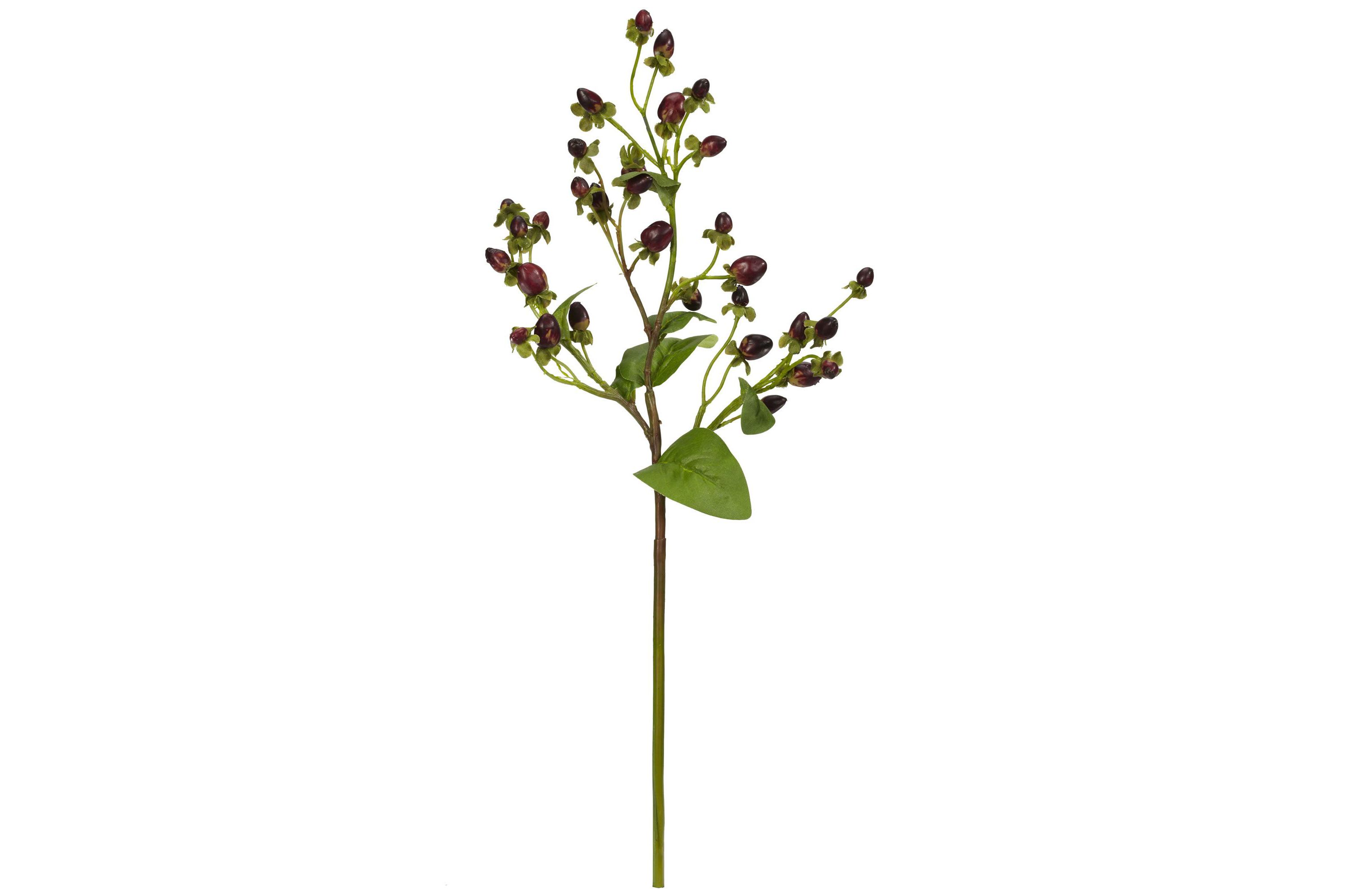17-Inch Italian Coffee Bean Artificial Flower (Set of 8)