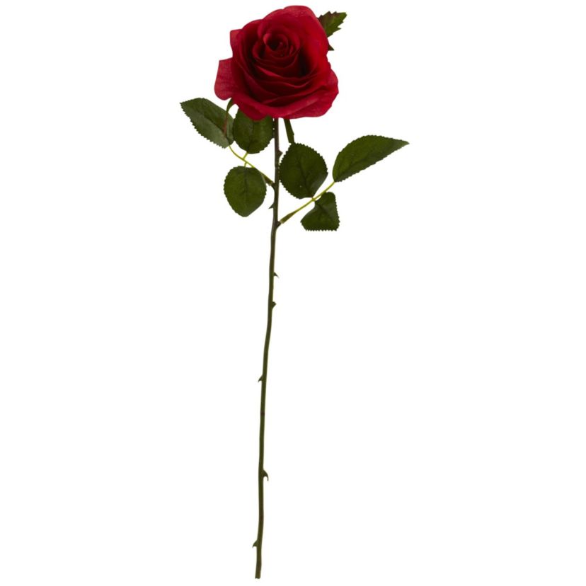 18-Inch Rose Artificial Flower (Set of 24)