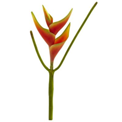 Nearly Natural 14-Inch Mini Heliconia Artificial Flower (Set of 6)