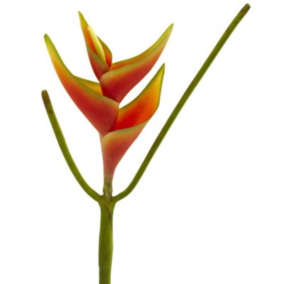 14-Inch Mini Heliconia Artificial Flower (Set of 6)