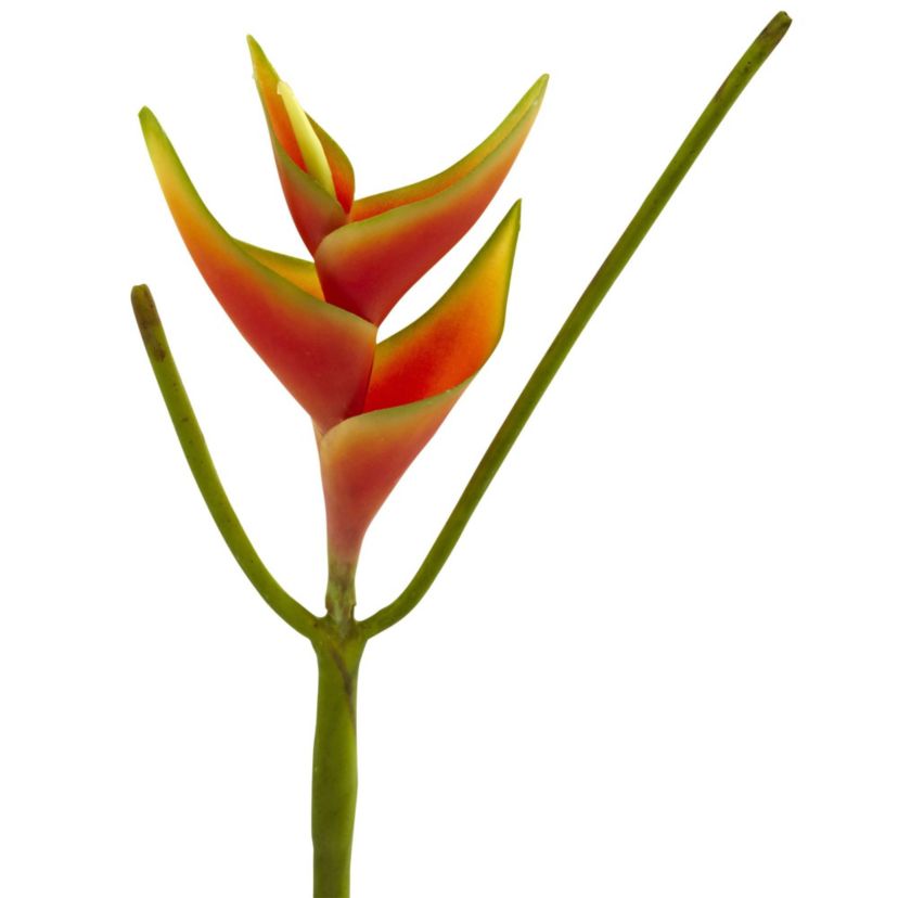 14-Inch Mini Heliconia Artificial Flower (Set of 6)