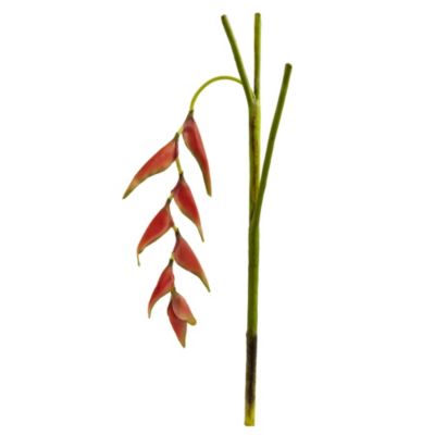 31-Inch Hanging Heliconia Artificial Flower (Set of 4)