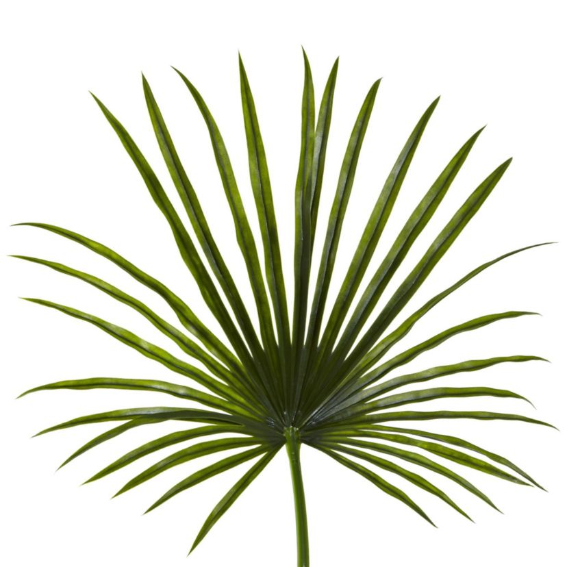 50-Inch Fan Palm Spray Artificial Plant (Set of 2)