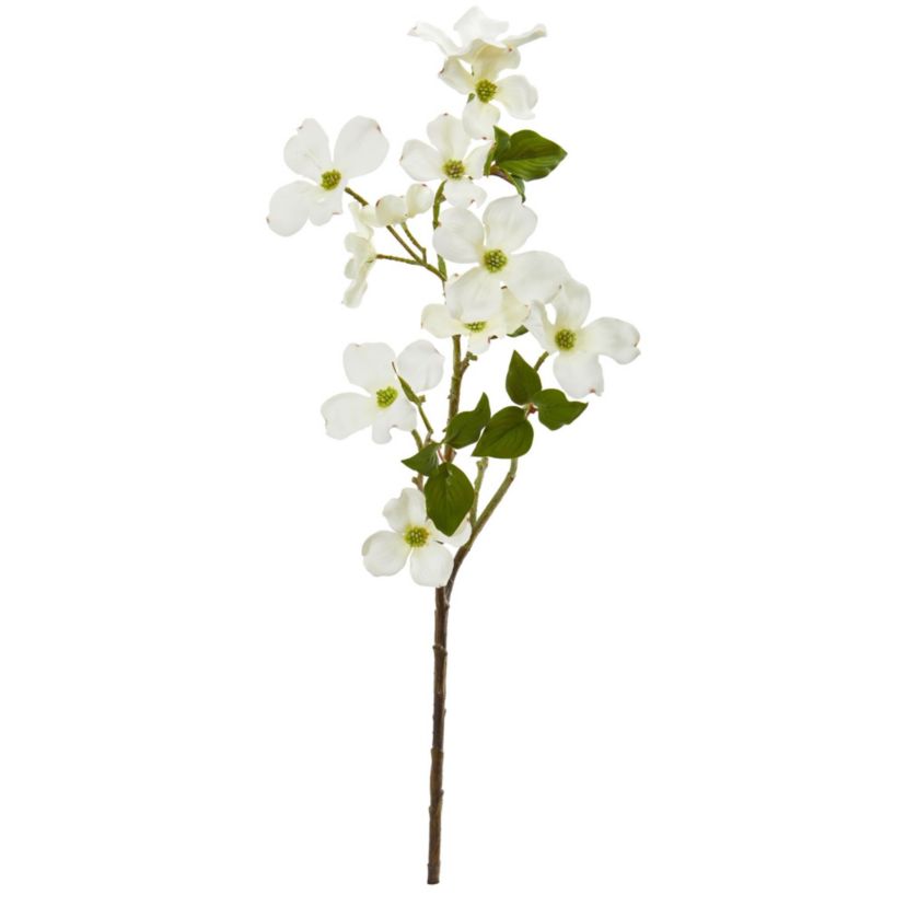 26-Inch Dogwood Artificial Flower (Set of 12)