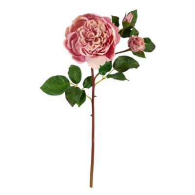 22-Inch Rose Artificial Flower (Set of 6)