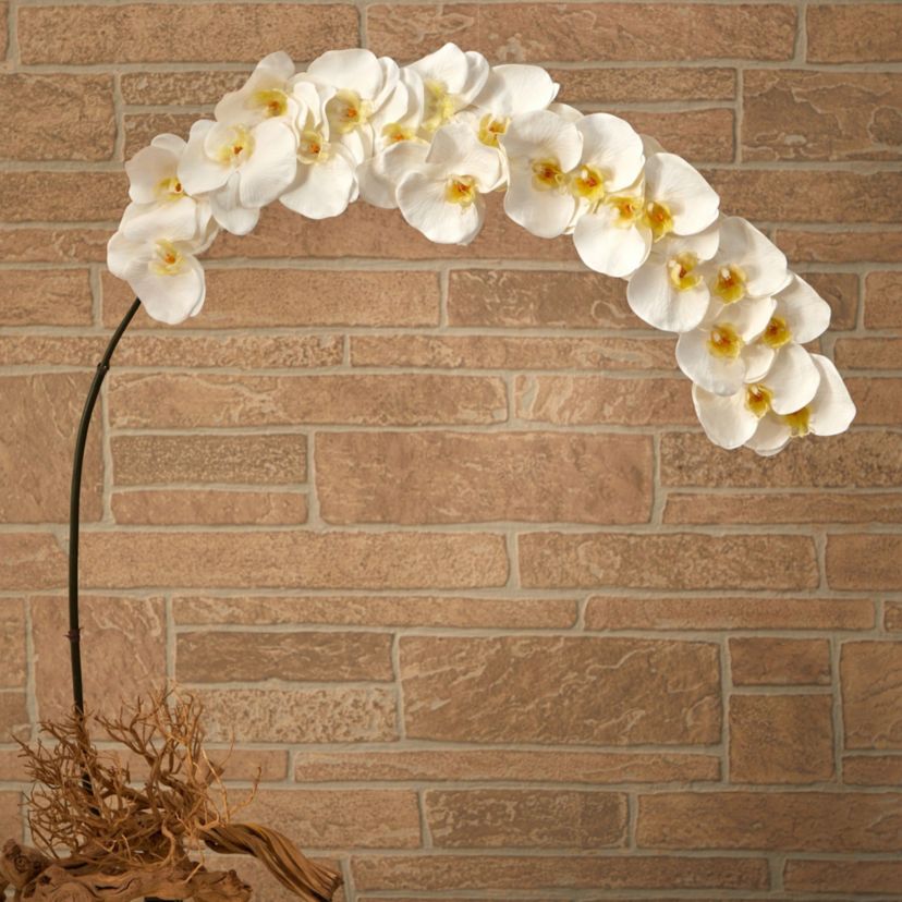 5-Foot Large Phalaenopsis Orchid Artificial Flower (Set of 2)
