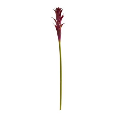 Nearly Natural 28-Inch Mini Star Bromeliad Artificial Flower (Set of 6)