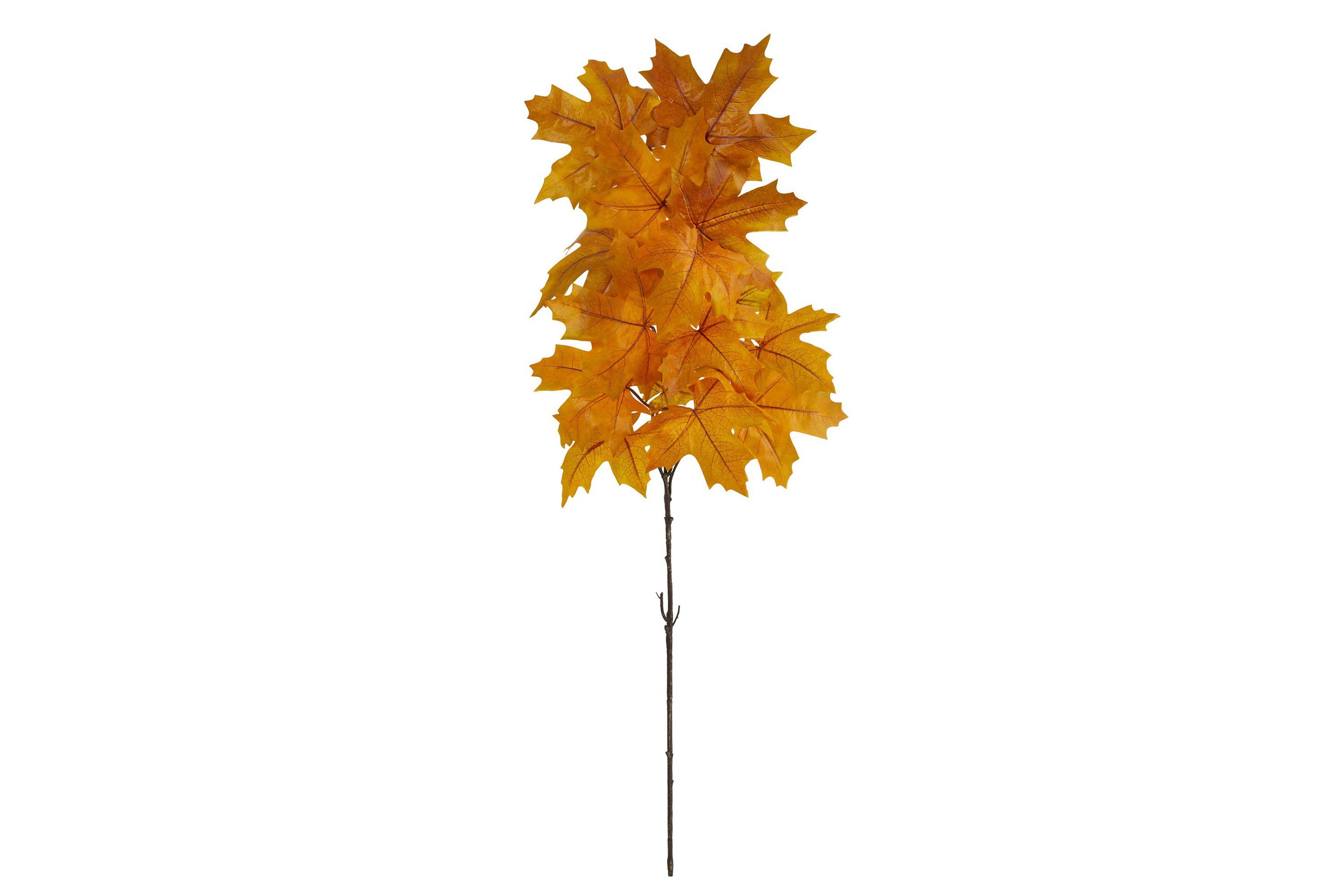 38-Inch Autumn Maple Leaf Artificial Flower (Set of 6)