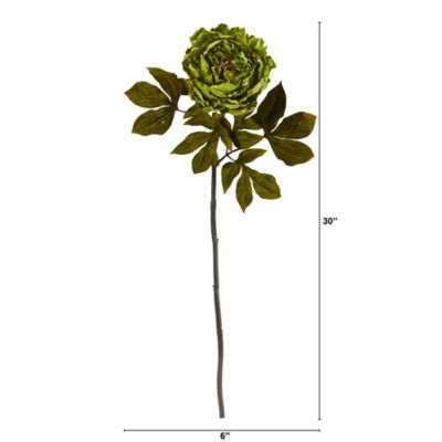 30-Inch Peony Artificial Flower (Set of 6)