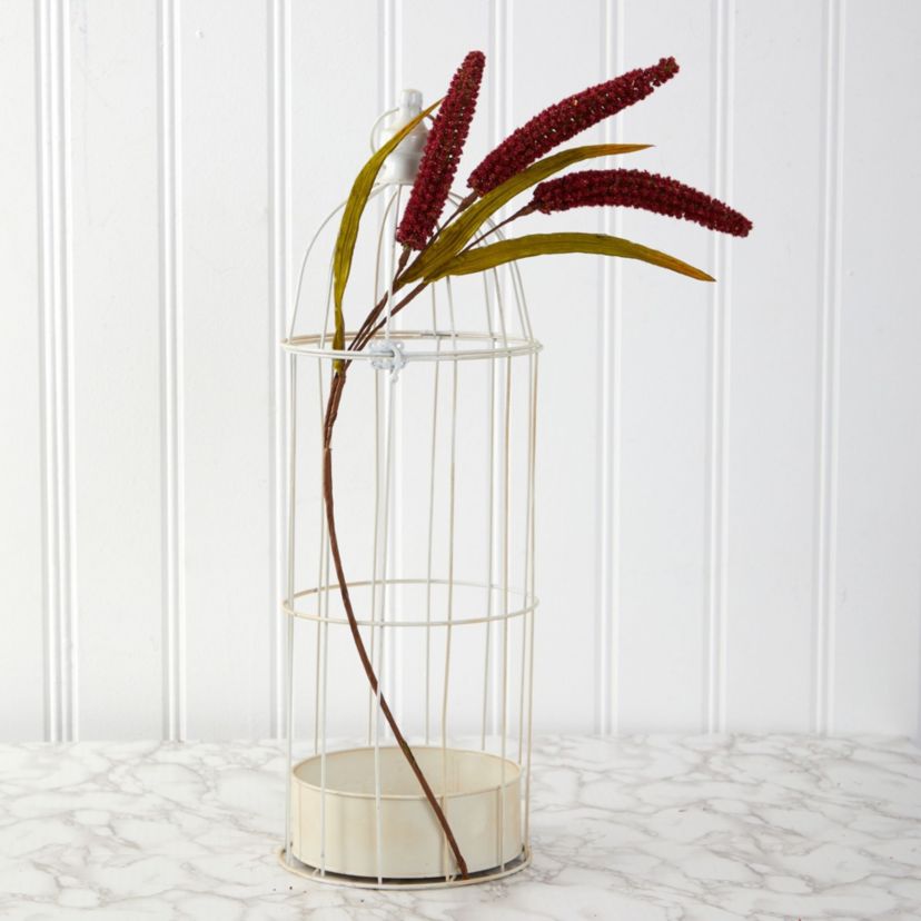 30-Inch Sorghum Harvest Artificial Flower (Set of 12)
