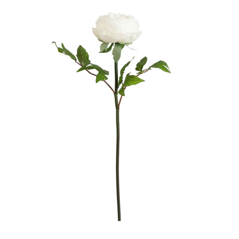 20in. Artificial Peony Flower Stems, Set of 3