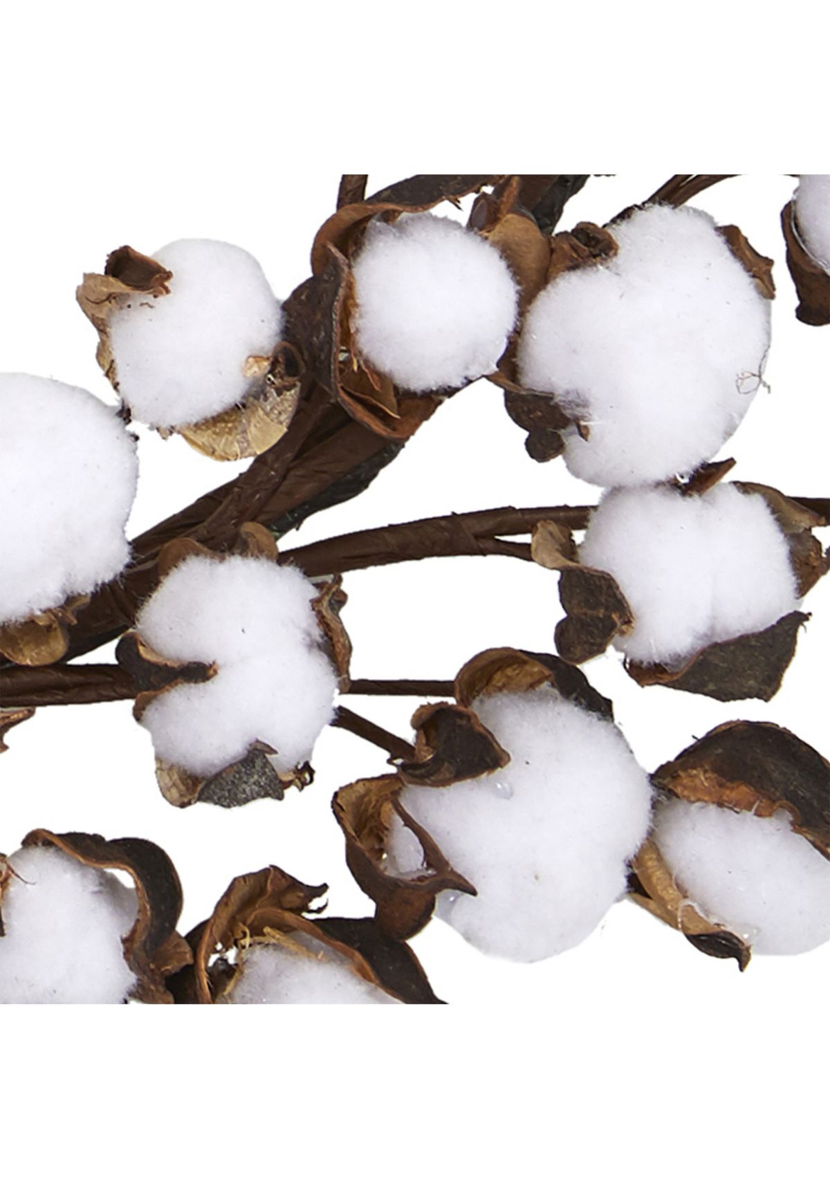 20" Cotton Ball Wreath