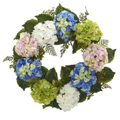 24-Inch Hydrangea Wreath