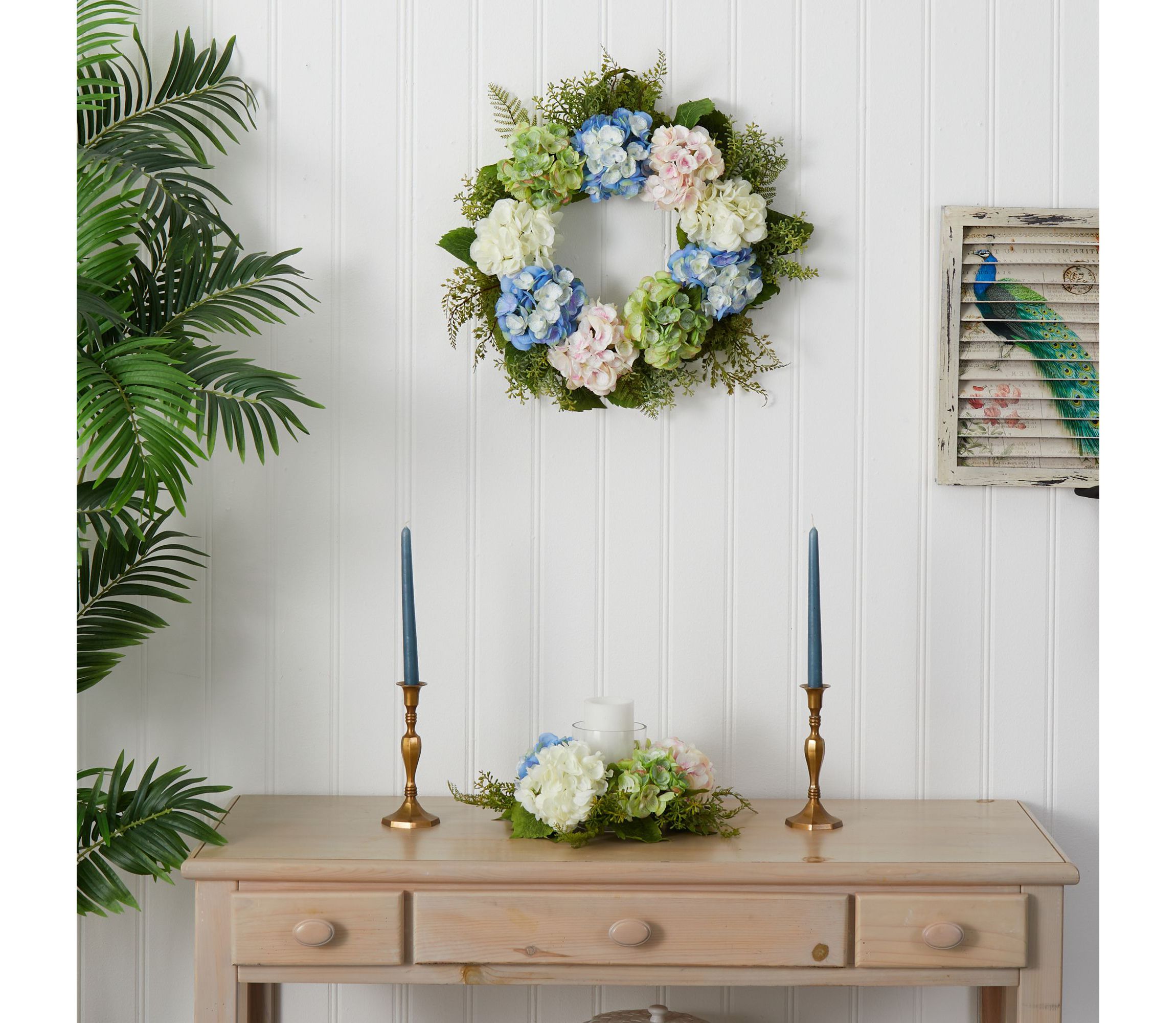 24-Inch Hydrangea Wreath